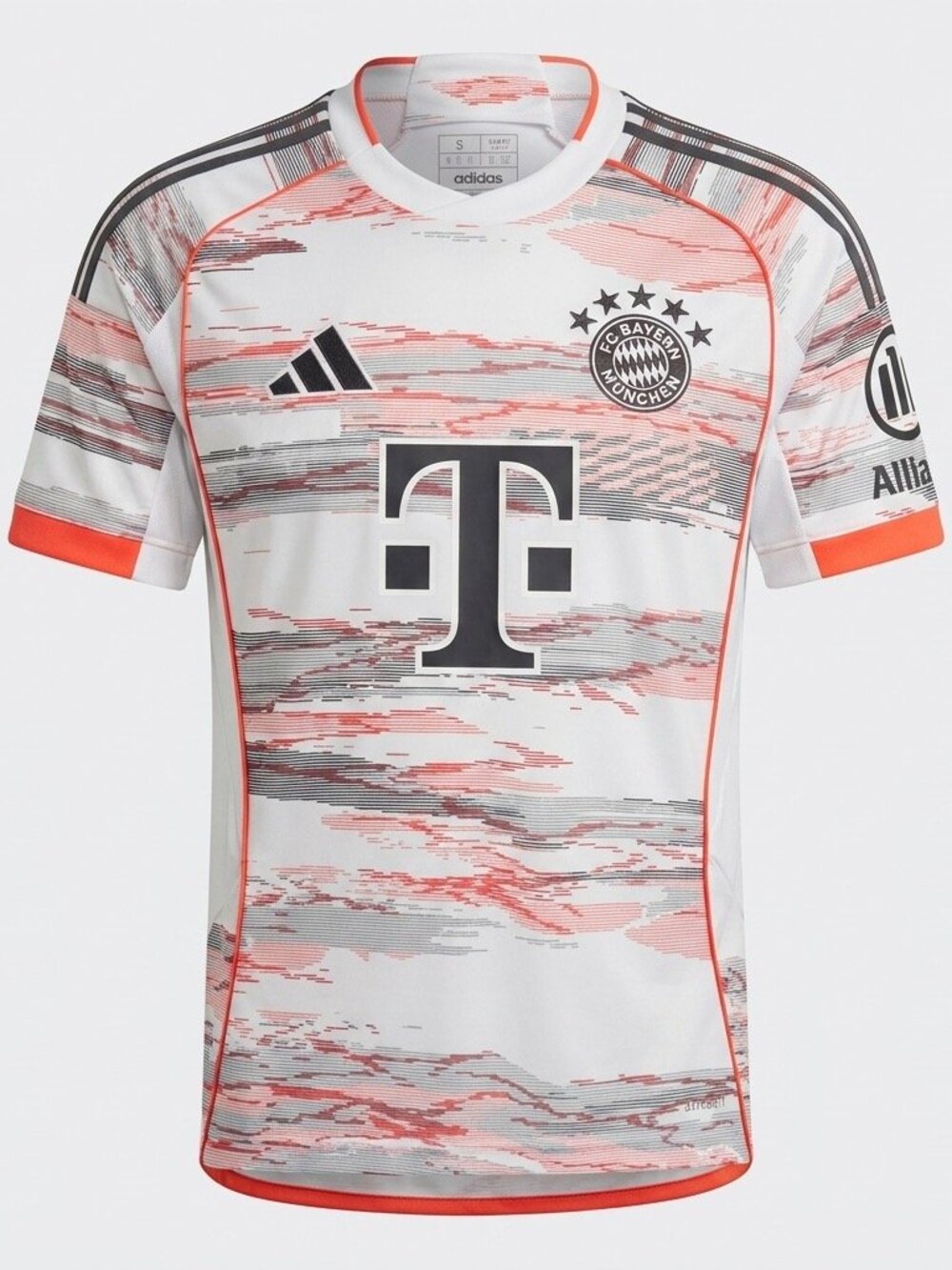 Adidas Bayern Munich White Soccer Jersey Size S NWT 100